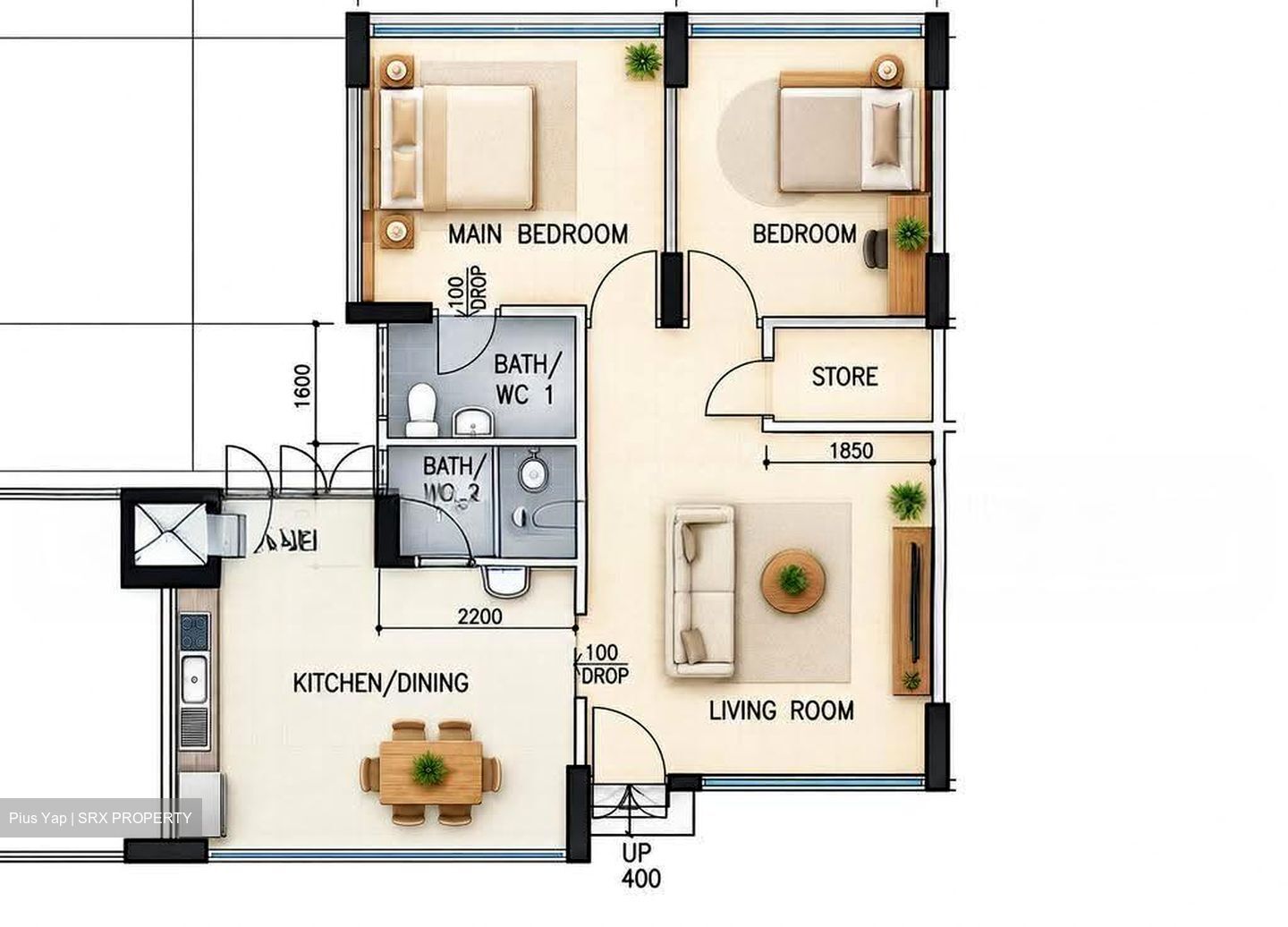 Blk 102 Potong Pasir Avenue 1 (Toa Payoh), HDB 3 Rooms #622175751